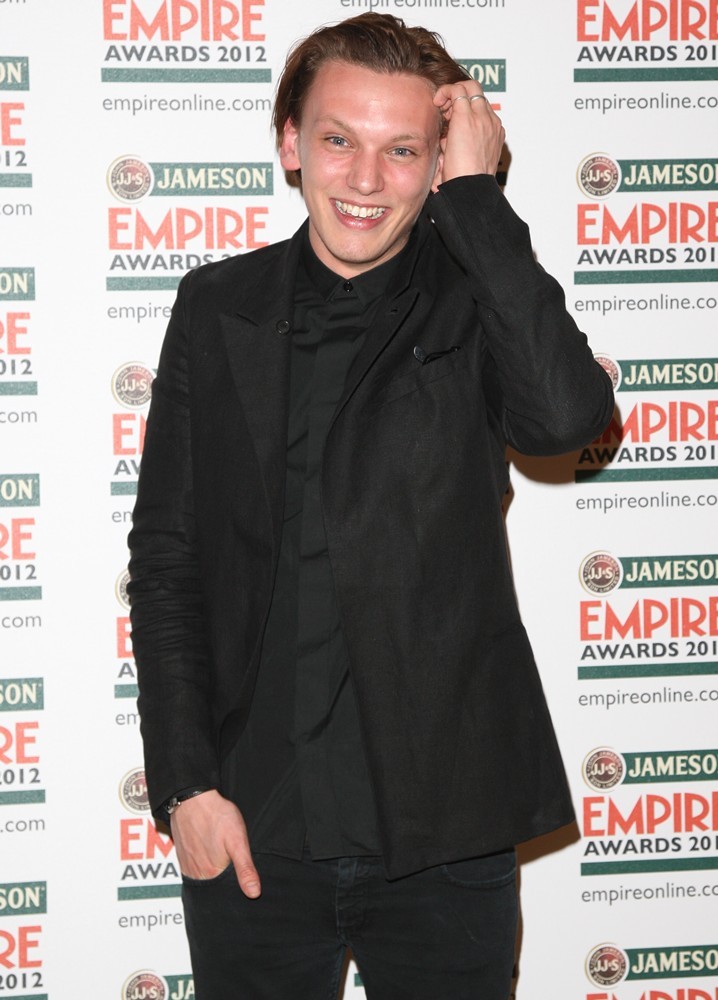 Jamie Campbell Bower;<br>The Empire Film Awards 2012 - Press Room