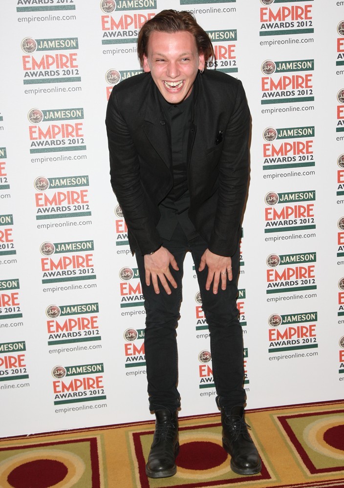 Jamie Campbell Bower;<br>The Empire Film Awards 2012 - Press Room