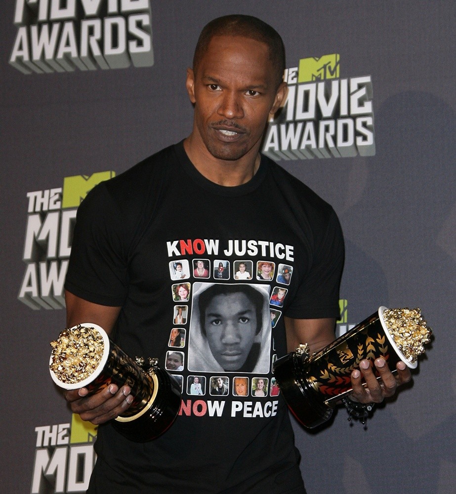 Jamie Foxx;<br>2013 MTV Movie Awards - Press Room