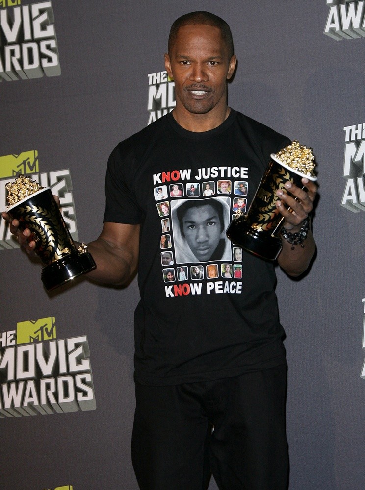 Jamie Foxx;<br>2013 MTV Movie Awards - Press Room