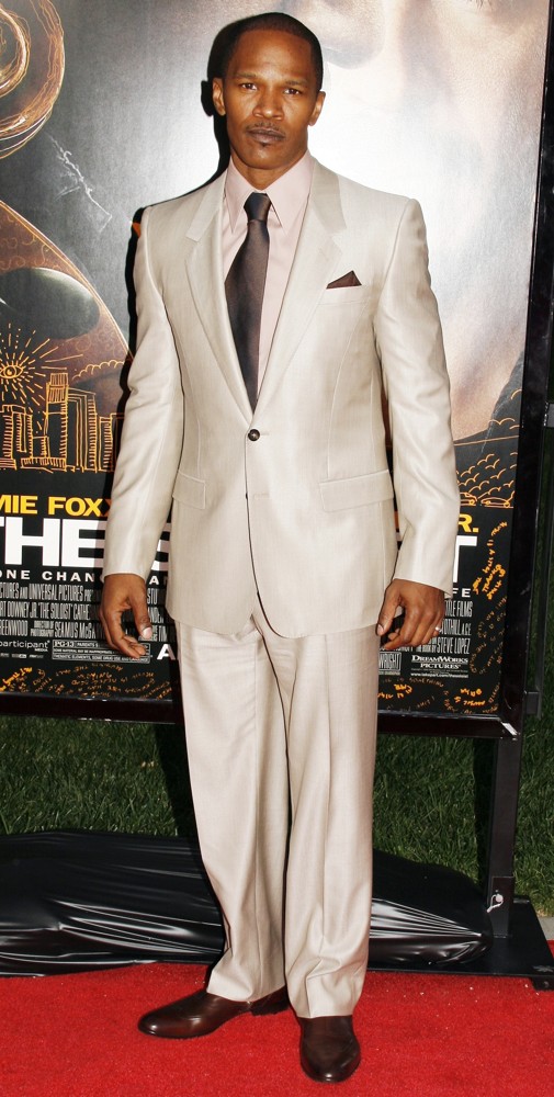 Jamie Foxx;<br>Premiere of The Soloist - Arrivals