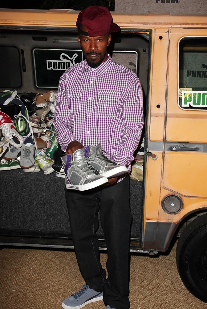 Jamie Foxx;<br>PUMA Presents Riddim and Run Benefiting Soles4Souls - Arrivals