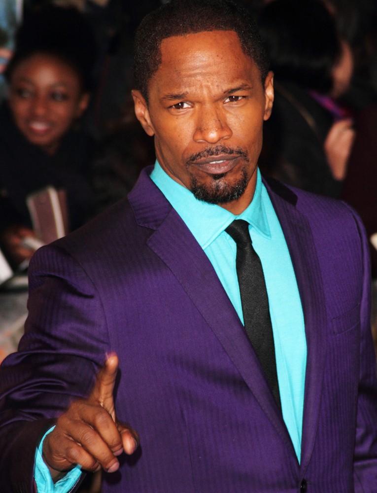 Jamie Foxx;<br>The UK Premiere of Django Unchained - Arrivals