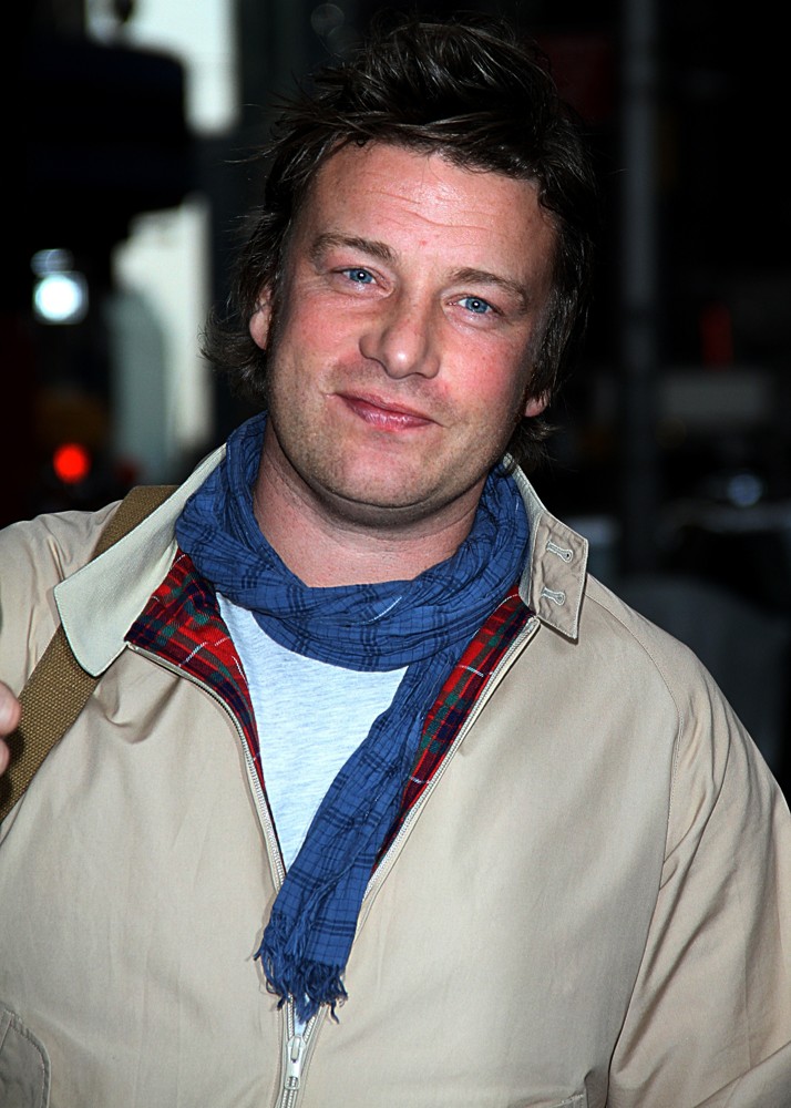 Jamie Oliver;<br>Celebrities Arriving at The Ed Sullivan Theater for The Late Show with David Letterman