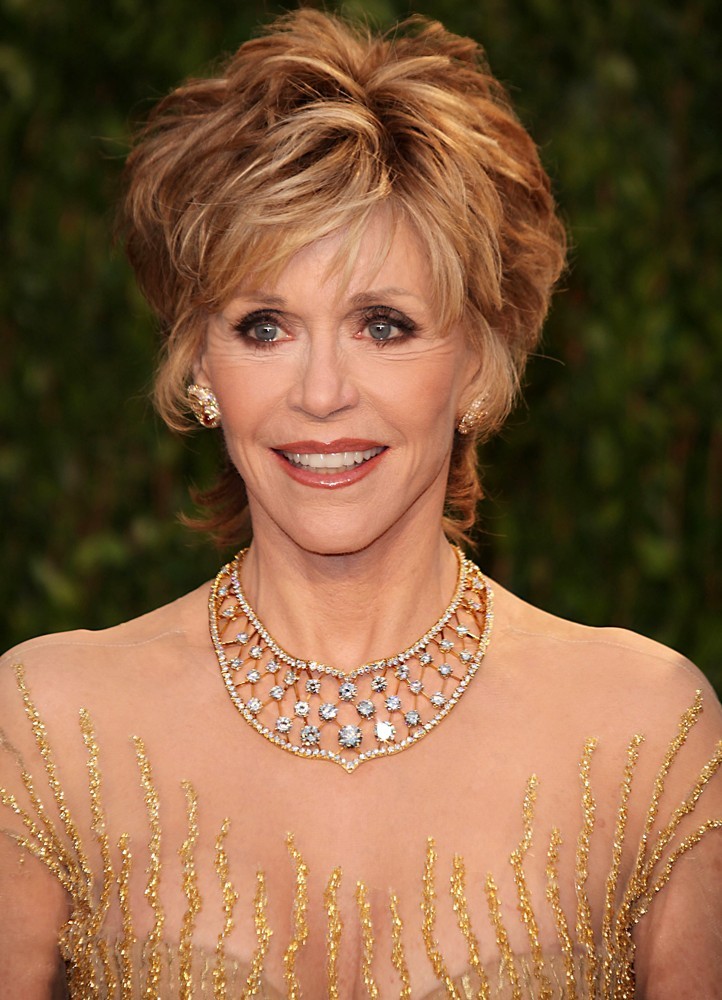 Jane Fonda;<br>2012 Vanity Fair Oscar Party - Arrivals