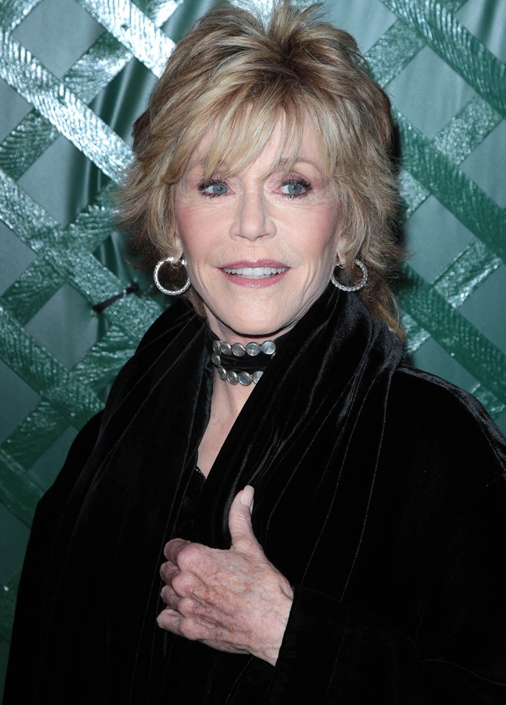 Jane Fonda;<br>Paul McCartney Holds A Private Party to Premiere His Video My Valentine - Arrivals