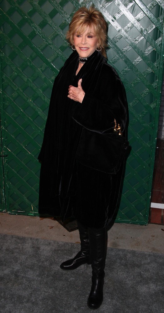 Jane Fonda;<br>Paul McCartney Holds A Private Party to Premiere His Video My Valentine - Arrivals