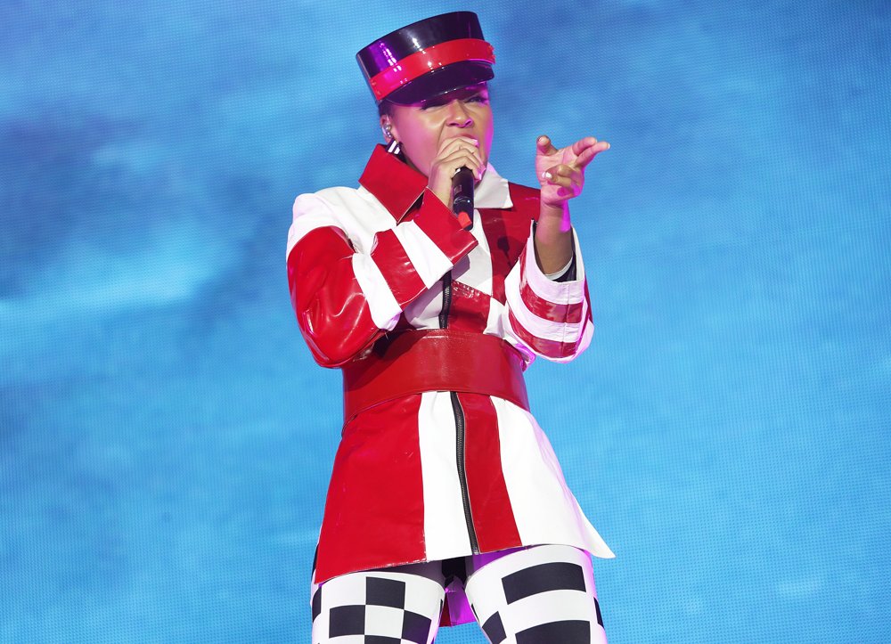 Janelle Monae Performing As Part of The Manchester International Festival