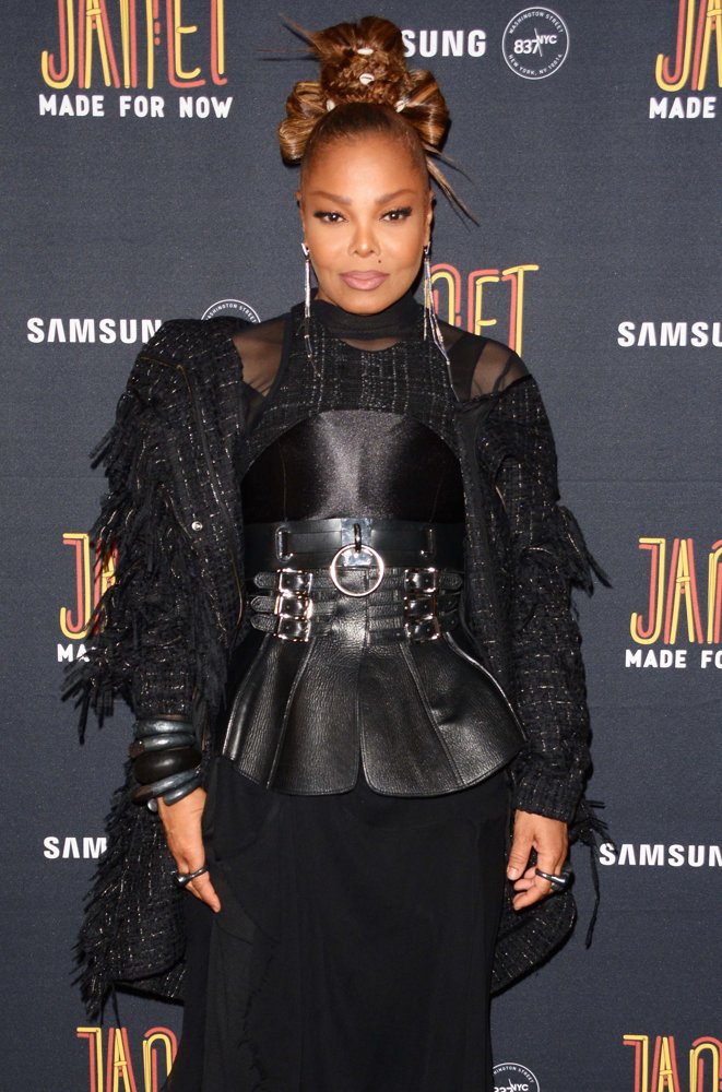 Janet Jackson Attend New Single Party