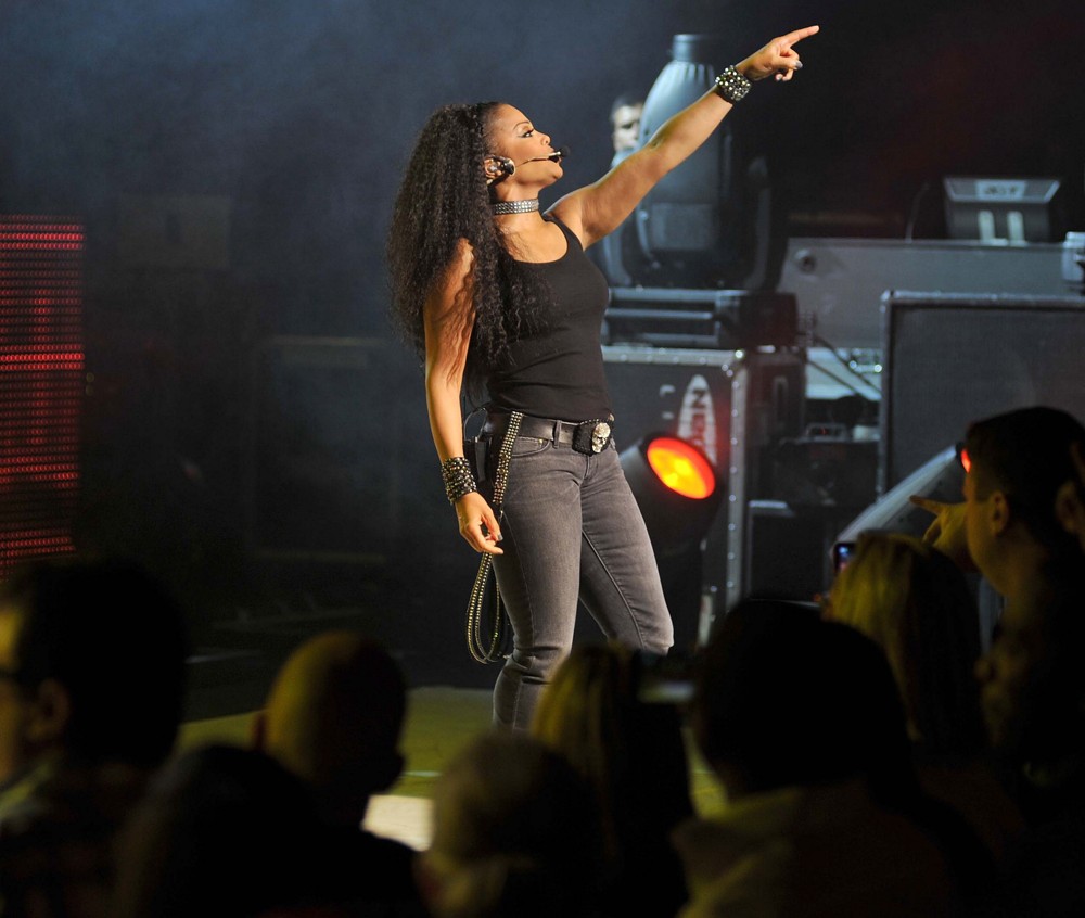 Janet Jackson;<br>Janet Jackson Performs at The Grand Canal Theatre