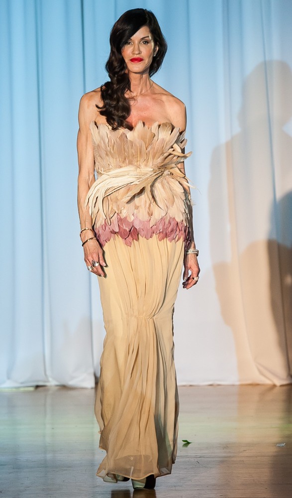Janice Dickinson;<br>Mercedes-Benz New York Fashion Week Spring-Summer 2013 - The Reality of AIDS - Runway