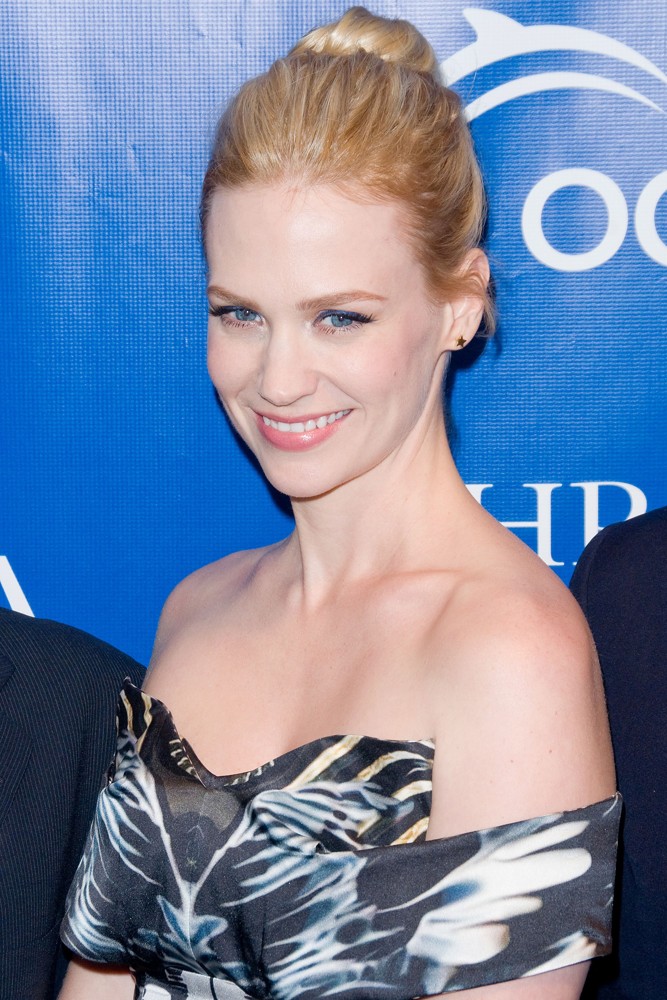 January Jones;<br>The Screening of La Revolution Blue for Christie's Presented by La Mer - Arrivals