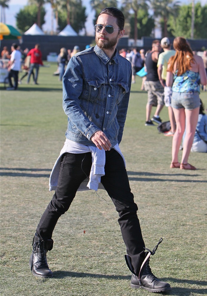 Jared Leto;30 Seconds to Mars;<br>Celebrities at The 2012 Coachella Valley Music and Arts Festival - Day 2