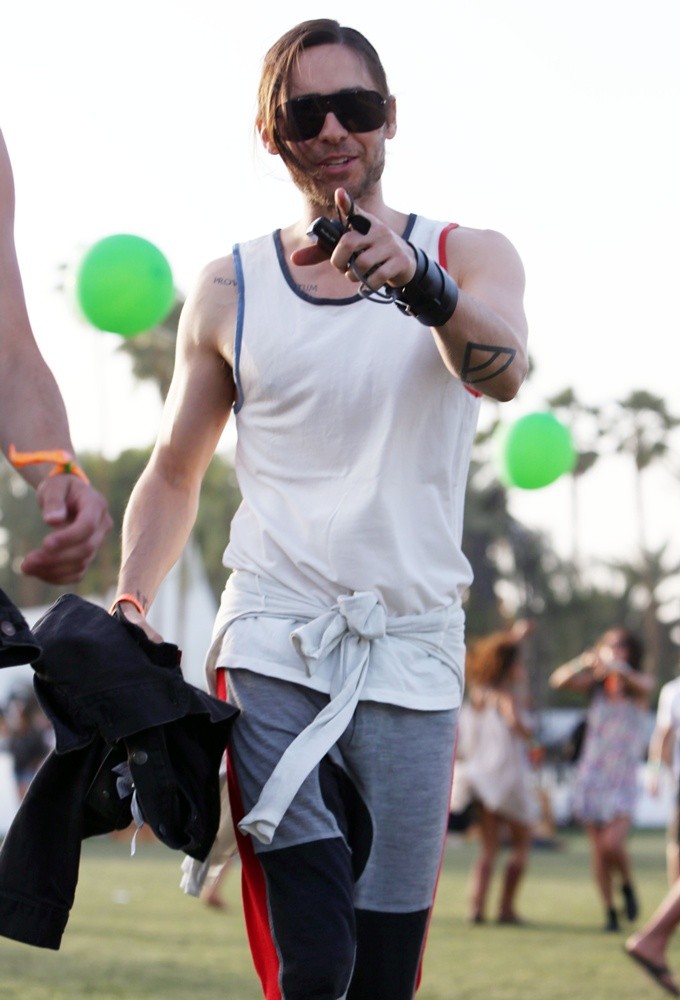 Jared Leto;30 Seconds to Mars;<br>The 2013 Coachella Valley Music and Arts Festival - Week 1 Day 3
