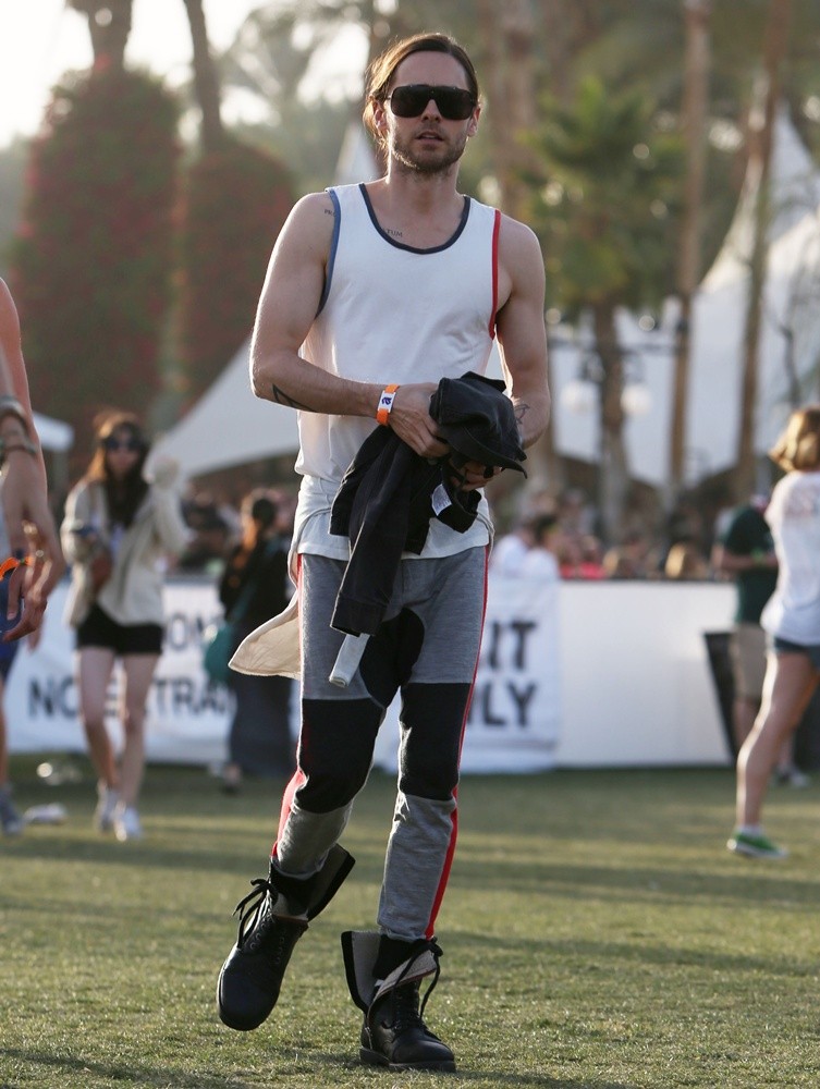 Jared Leto;30 Seconds to Mars;<br>The 2013 Coachella Valley Music and Arts Festival - Week 1 Day 3