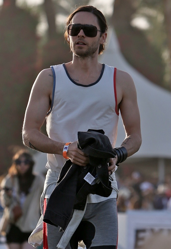 Jared Leto;30 Seconds to Mars;<br>The 2013 Coachella Valley Music and Arts Festival - Week 1 Day 3