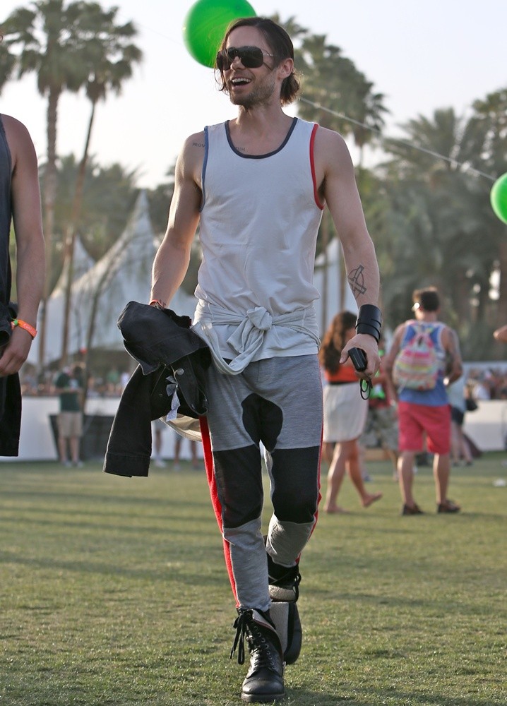 Jared Leto;30 Seconds to Mars;<br>The 2013 Coachella Valley Music and Arts Festival - Week 1 Day 3