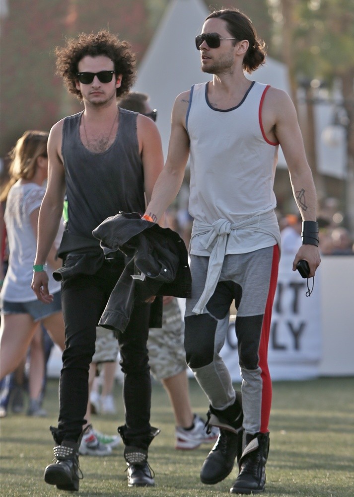 Jared Leto;30 Seconds to Mars;<br>The 2013 Coachella Valley Music and Arts Festival - Week 1 Day 3