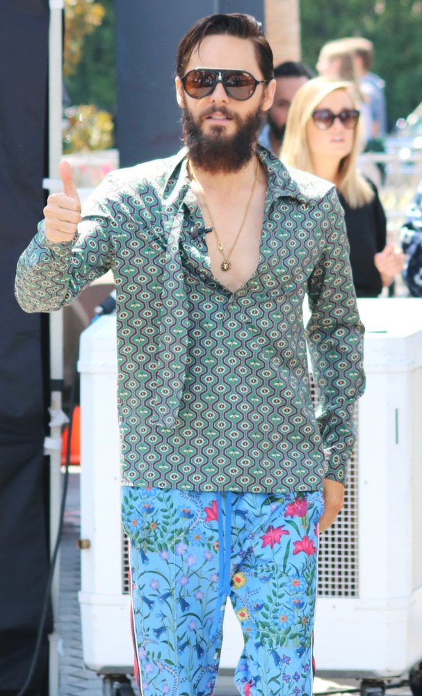 Jared Leto;30 Seconds to Mars;<br>Jared Leto on Entertainment News Program Extra