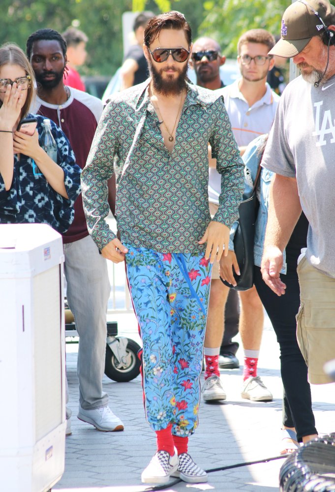 Jared Leto;30 Seconds to Mars;<br>Jared Leto on Entertainment News Program Extra