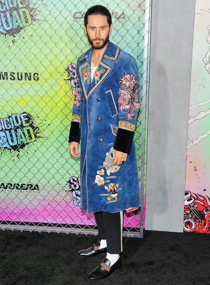 jared leto suicide squad premiere