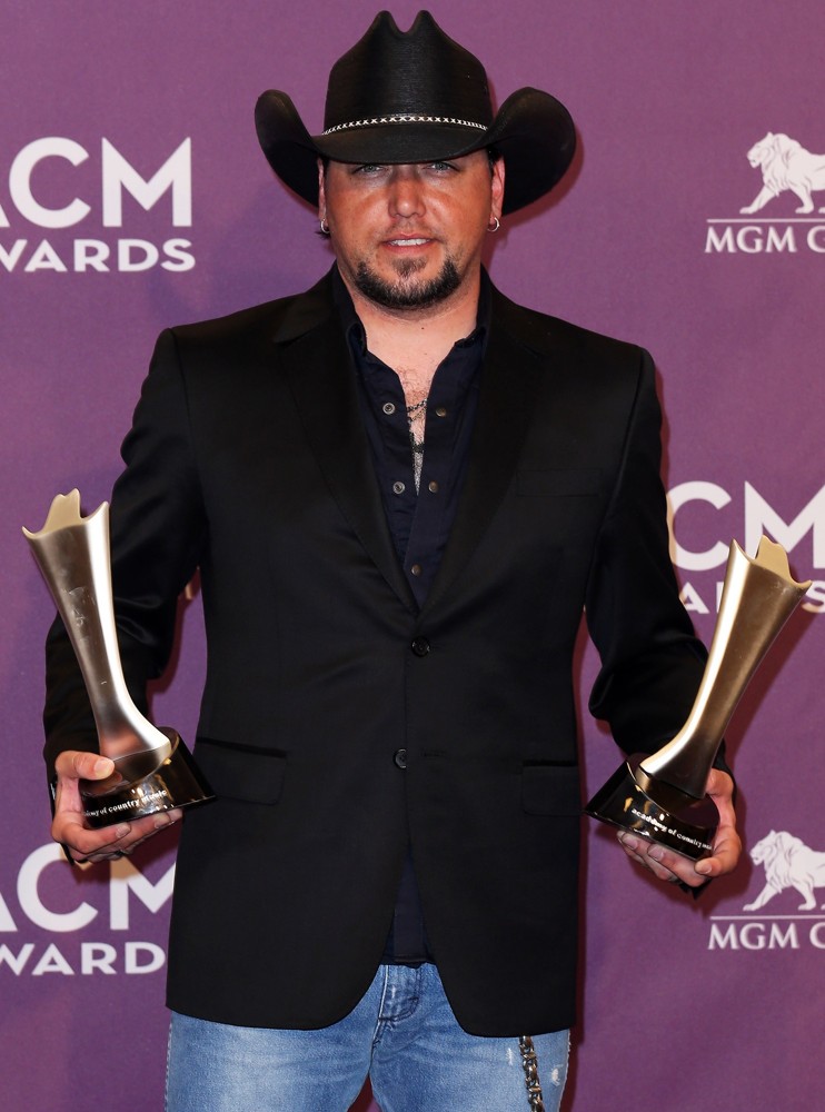 Jason Aldean;<br>48th Annual ACM Awards - Press Room