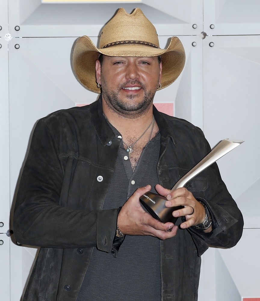 Jason Aldean;<br>The 51st Academy of Country Music Awards - Press Room