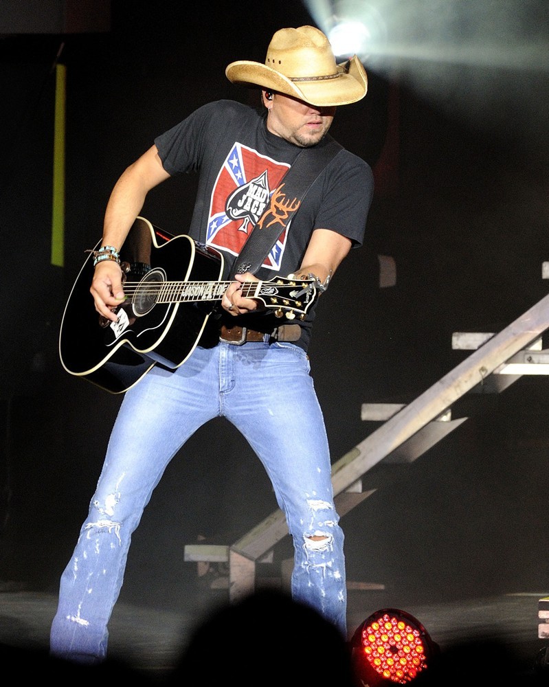 Jason Aldean;<br>Jason Aldean Performs During His My Kinda Party Tour 2012