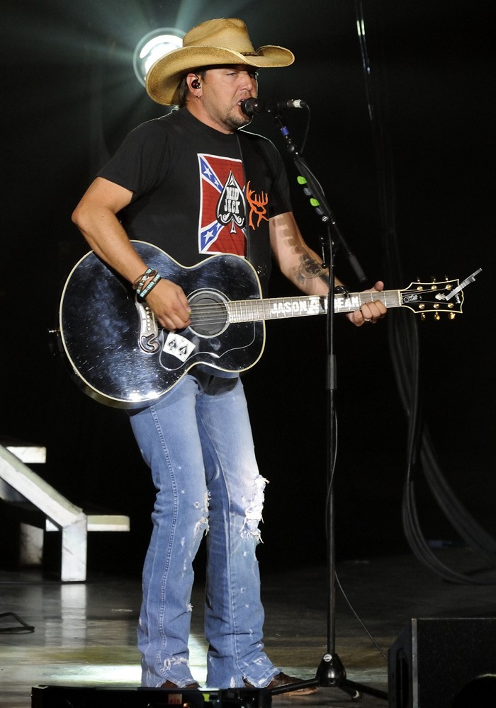 Jason Aldean;<br>Jason Aldean Performs During His My Kinda Party Tour 2012