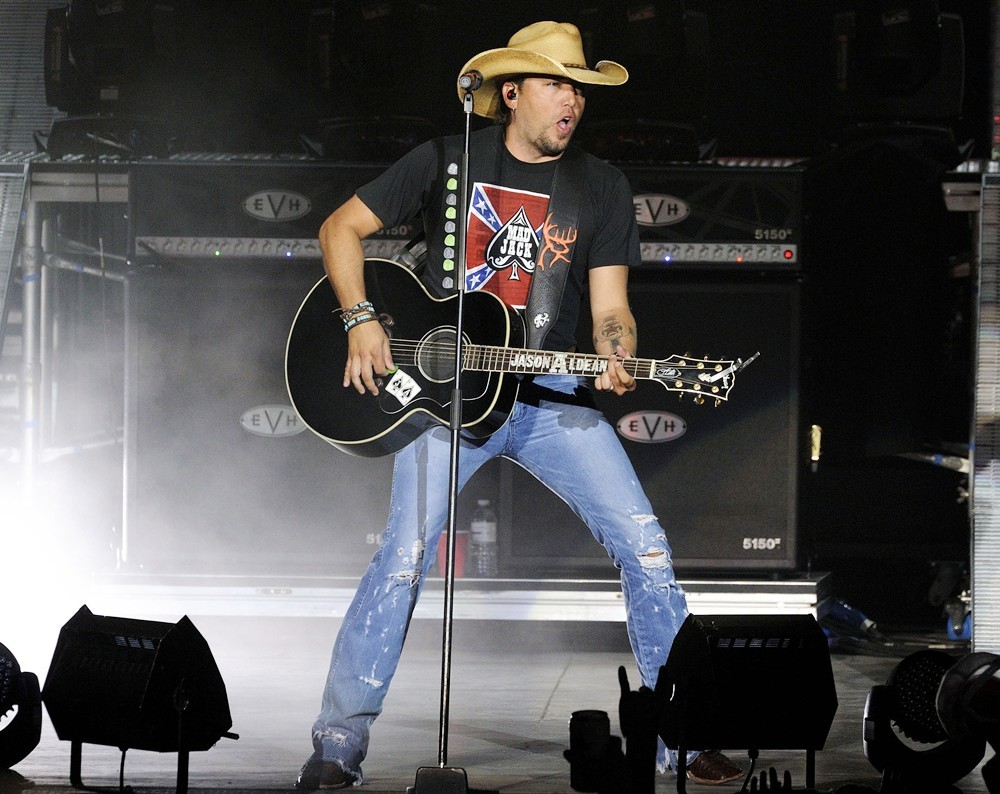 Jason Aldean;<br>Jason Aldean Performs During His My Kinda Party Tour 2012