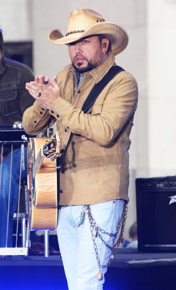 Jason Aldean Performs at Today Show
