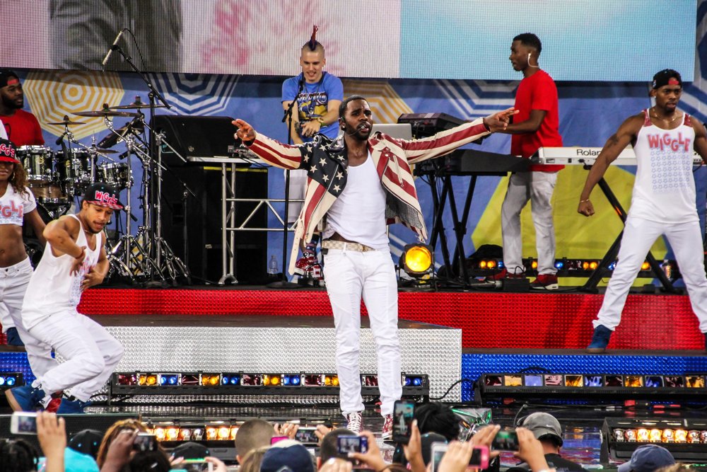 Jason Derulo;<br>Jason Derulo Performing Live on ABC's Good Morning America