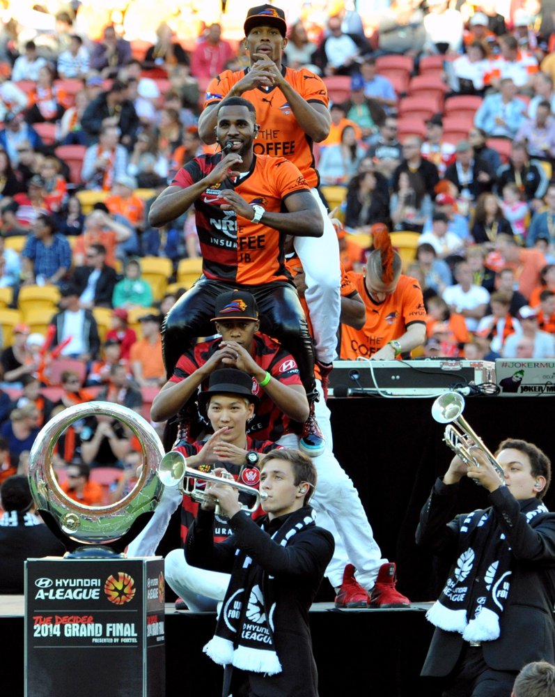 Jason Derulo Performs at The Australian Football A-League Grand Final