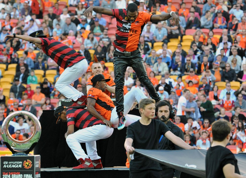 Jason Derulo Performs at The Australian Football A-League Grand Final