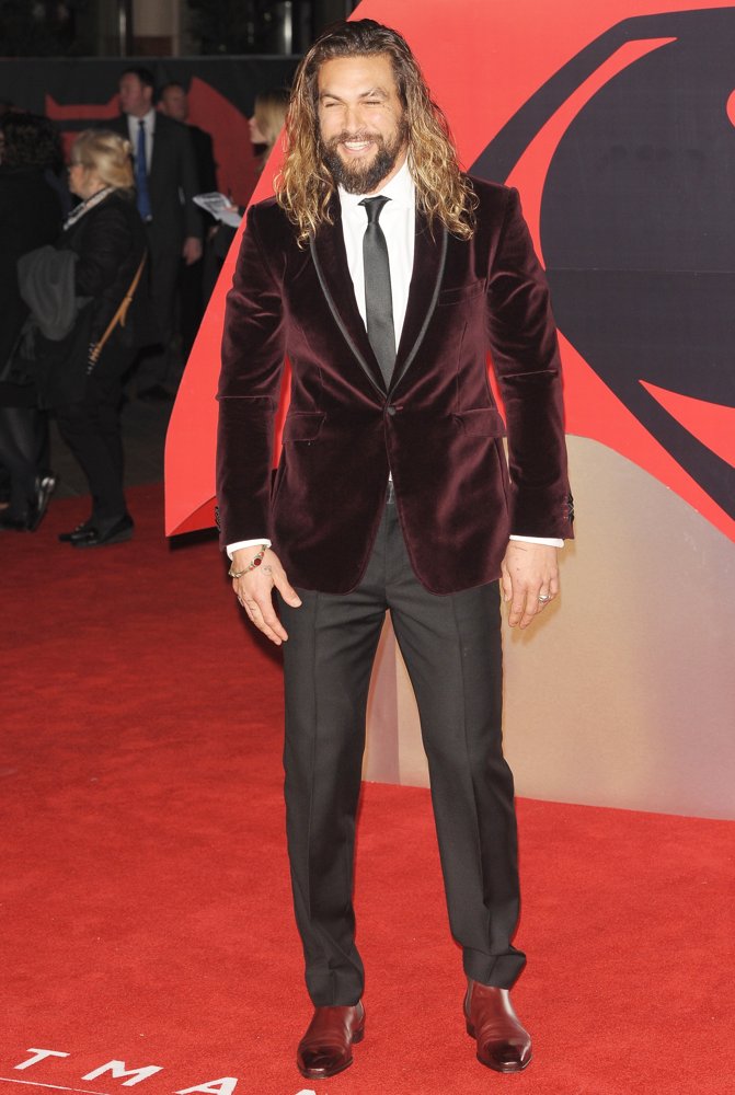 Jason Momoa Henry Cavill Red Carpet