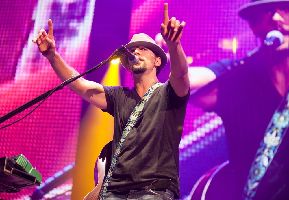 Jason Mraz;<br>Jason Mraz Performs During His Tour Is A Four Letter Word Concert