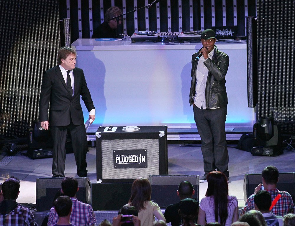 Javier Colon;<br>Javier Colon Launches Universal Citywalk's New High Tech Next Generation 5 Towers