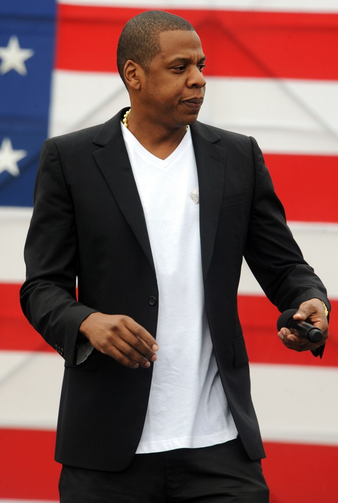 Jay-Z;<br>Jay-Z Press Conference on The Steps of The Philadelphia Museum of Art
