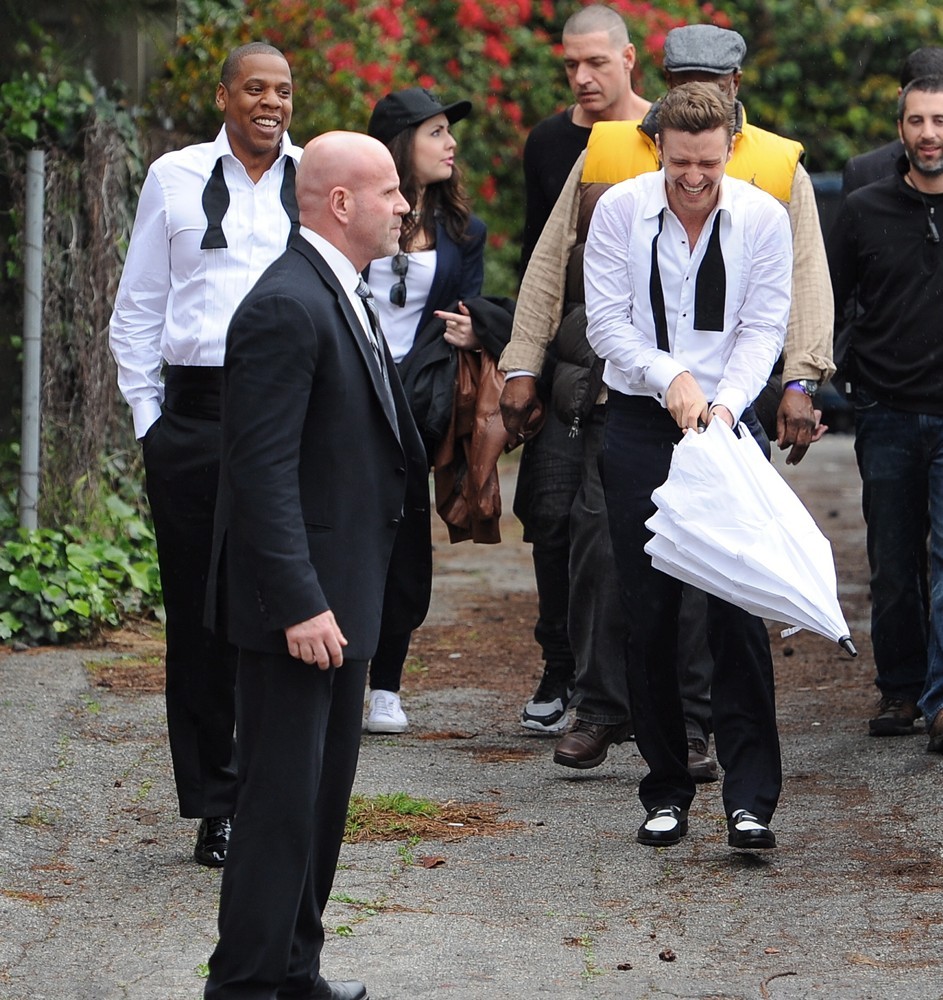 Jay-Z;Justin Timberlake;<br>Suit and Tie Set Music Video