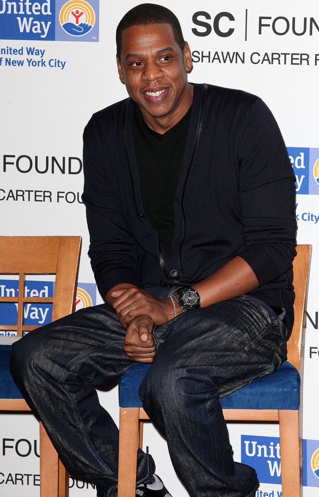 Jay-Z;<br>United Way of New York and Shawn Carter Scholarship Foundation Press Conference