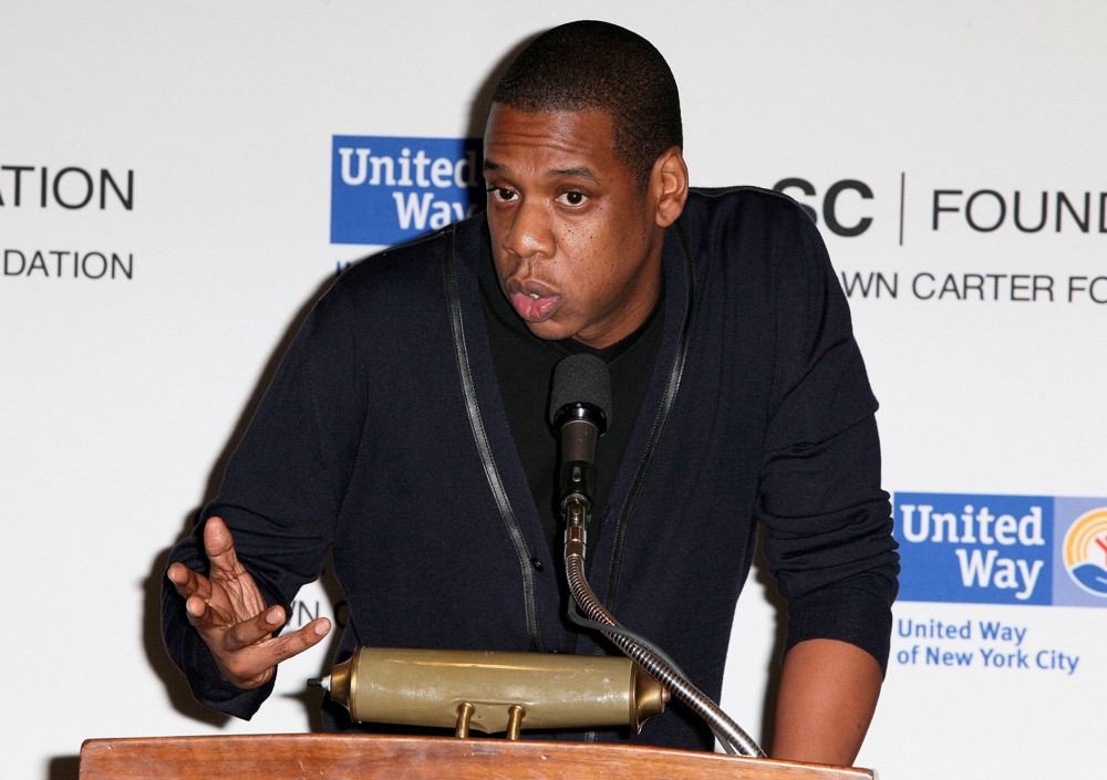 Jay-Z;<br>United Way of New York and Shawn Carter Scholarship Foundation Press Conference