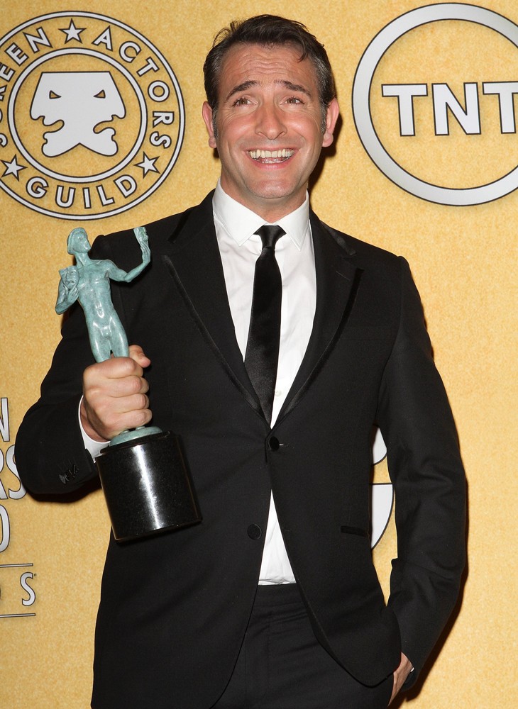 Jean Dujardin;<br>The 18th Annual Screen Actors Guild Awards - Press Room