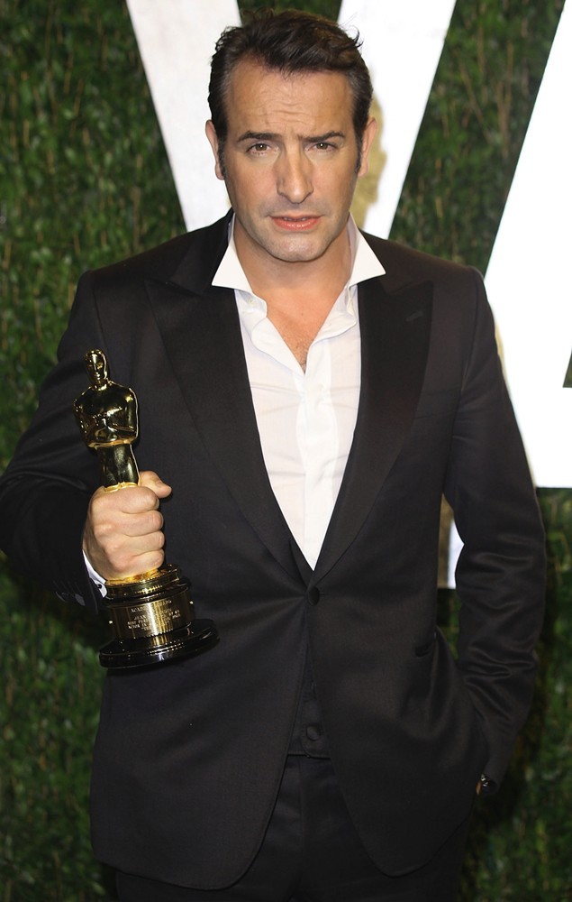 Jean Dujardin;<br>2012 Vanity Fair Oscar Party - Arrivals