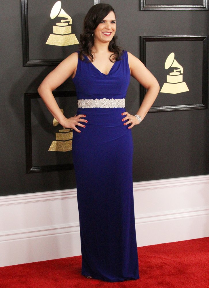Jeanne Montalvo;<br>59th Annual GRAMMY Awards - Arrivals