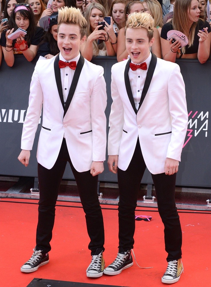 Jedward;<br>2013 MuchMusic Video Awards - Arrivals