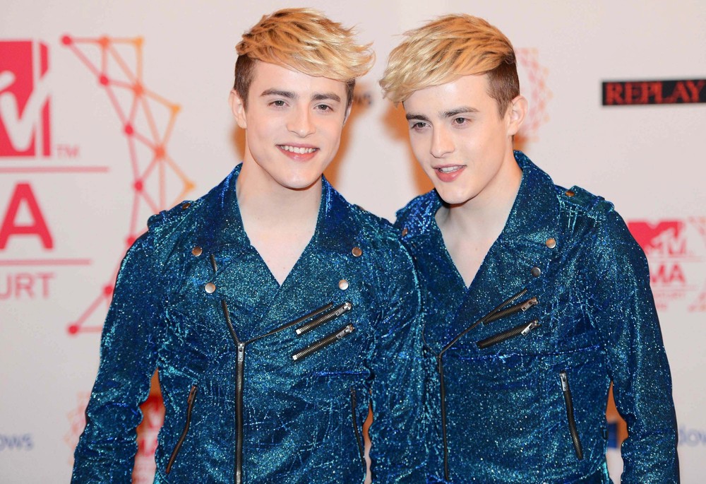 Jedward;<br>The MTV EMA's 2012 - Arrivals