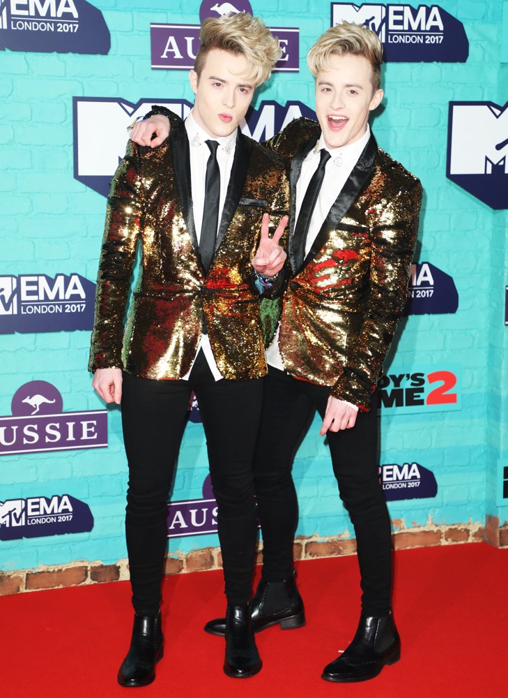 Jedward;<br>The MTV EMA's 2017 - Arrivals