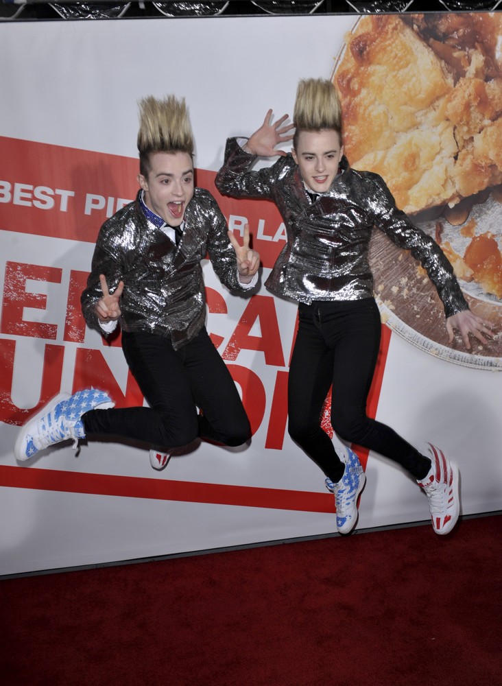 Jedward;<br>American Reunion Los Angeles Premiere - Arrivals