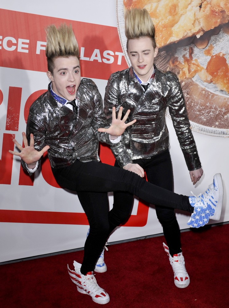 Jedward;<br>American Reunion Los Angeles Premiere - Arrivals