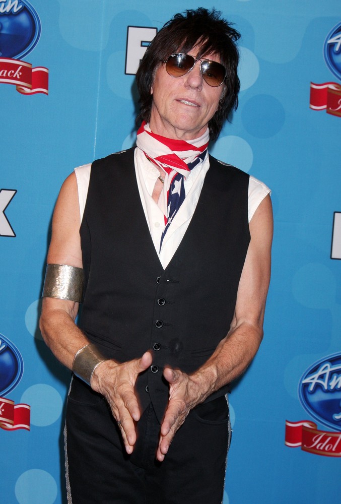 Jeff Beck;<br>Idol Gives Back - Press Room
